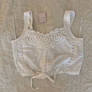 Free people cropped tank